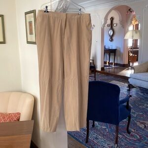 Talbots Faux Suede Womens Trousers NWT size 18